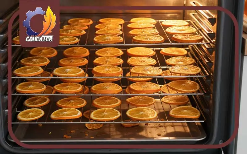 خشک کردن پرتقال در فر