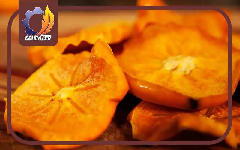 خشک کردن خرمالو روی بخاری