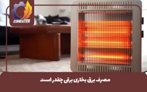 مصرف برق بخاری برقی چقدر است