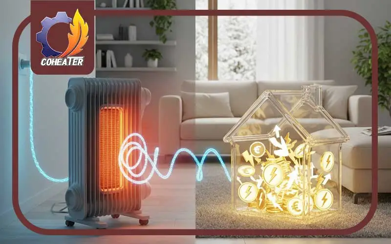 مصرف برق بخاری برقی