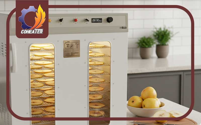 خشک کردن گلابی با دستگاه